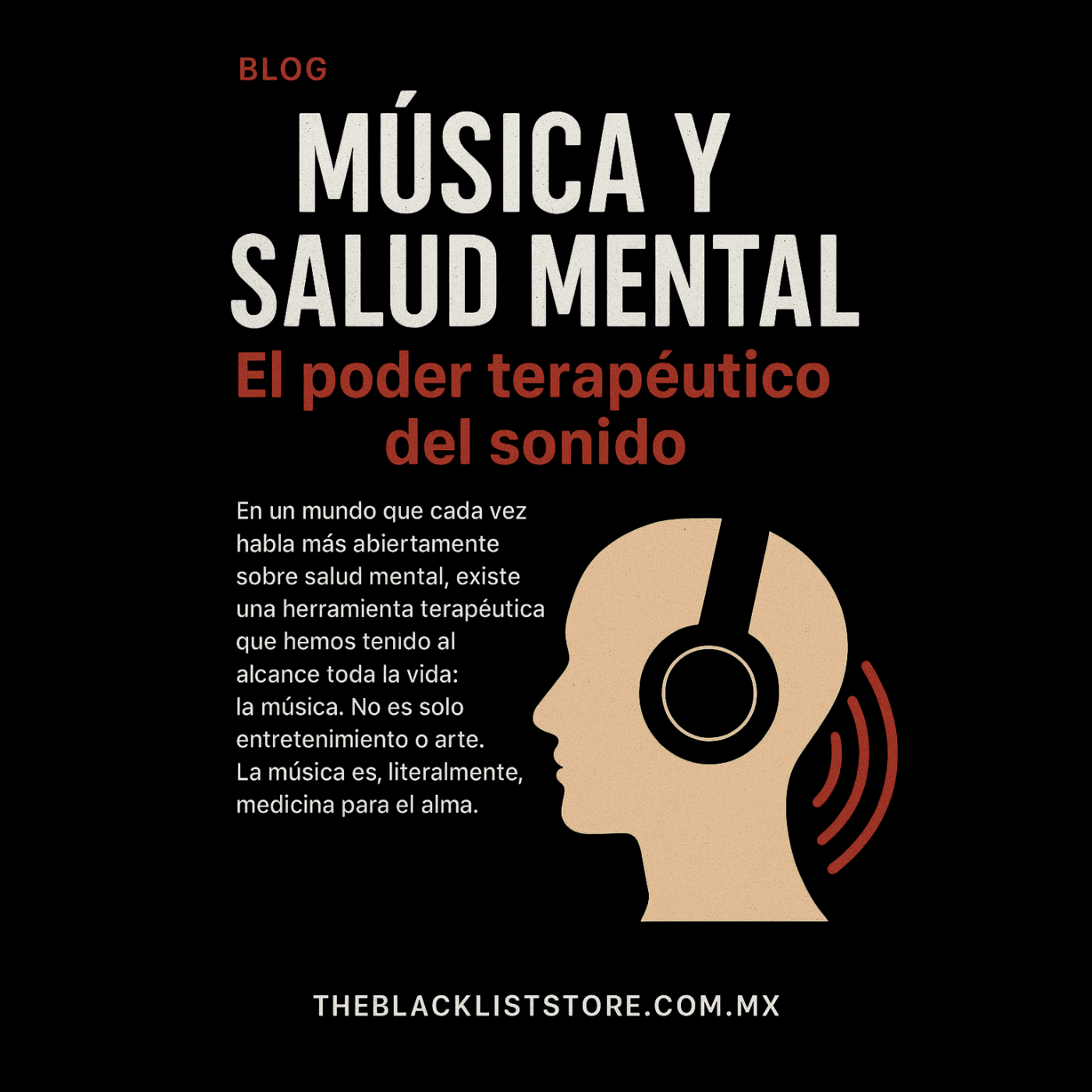 Música y Salud Mental: El poder terapéutico de la música