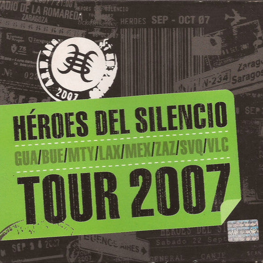 Héroes del silencio - Tour 2007 - The Blacklist Store