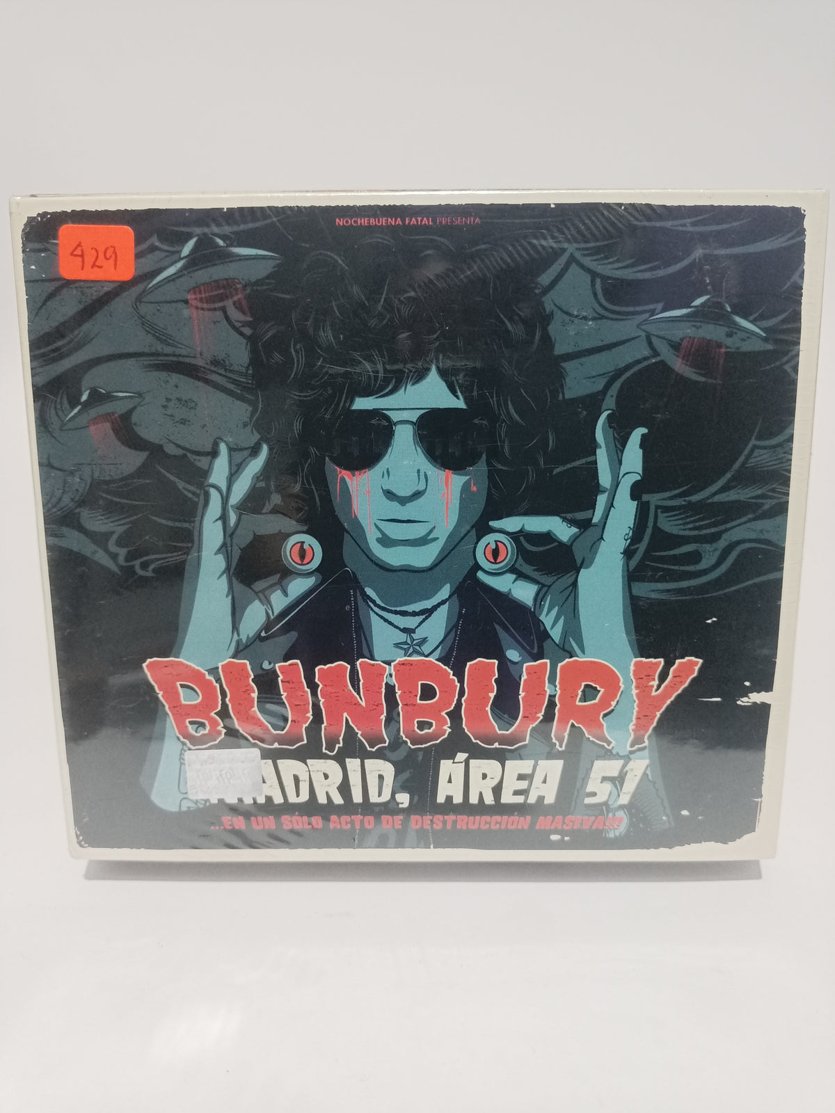 Enrique Bunbury – Madrid, Área 51 (...En Un Sólo Acto De Destrucción Masiva!!)