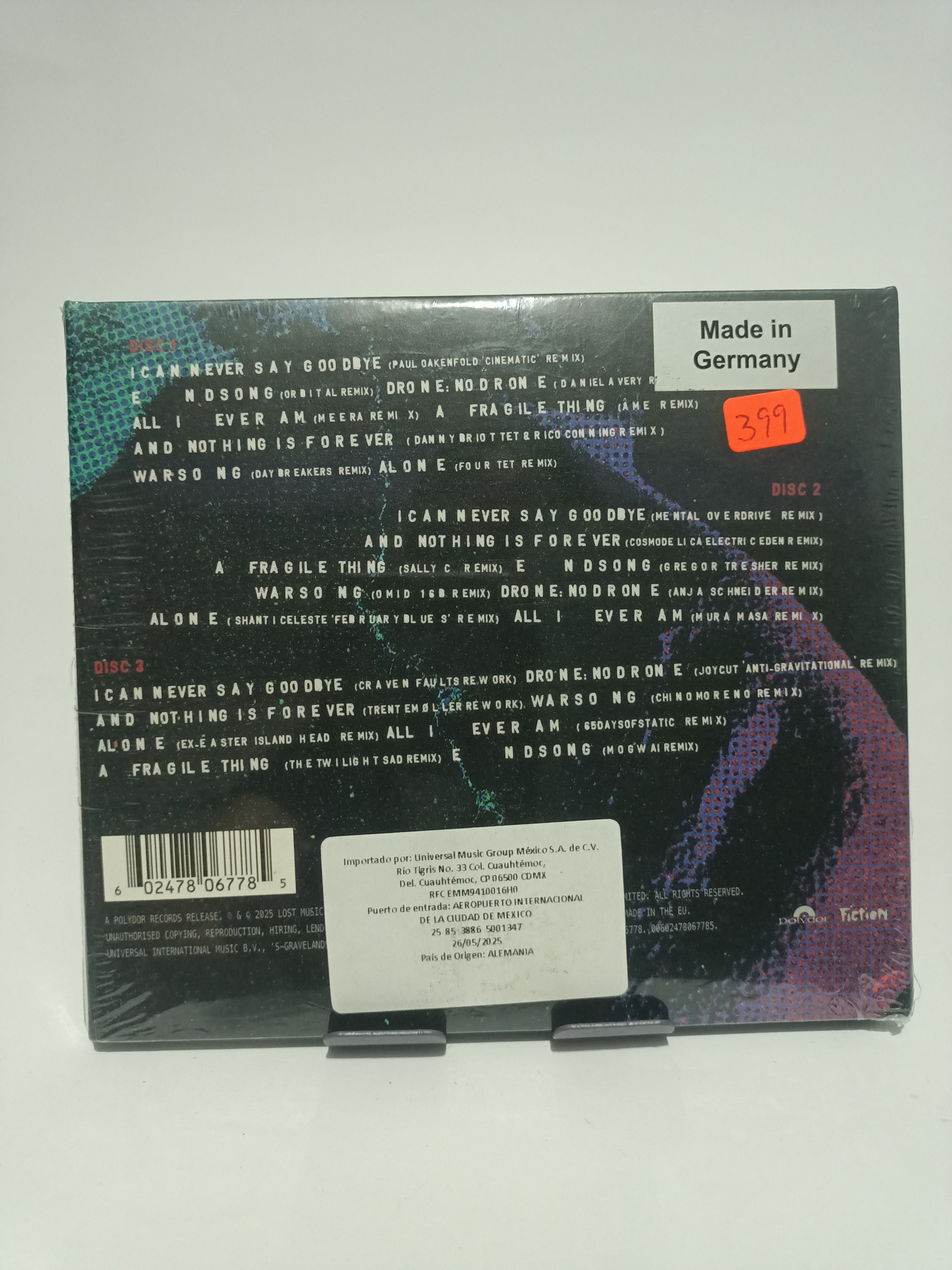 The Cure - Mixes Of A Lost World (3CD)