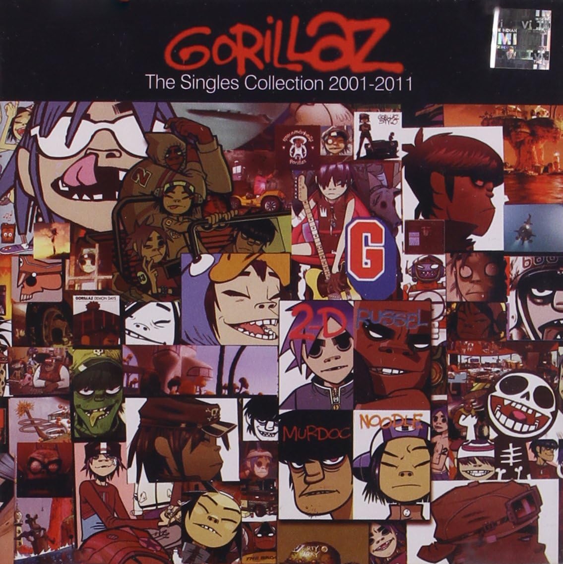 Gorillaz - Singles Collection 2001-2011 - The Blacklist Store